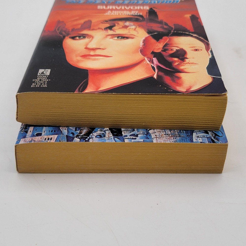 Lorrah & Sharee Star Trek The Next Generation Paperback‎ Set #4 #11 Good - Picture 5 of 10